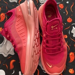 Nike Women's Air Pink and Coral Athletic Shoes